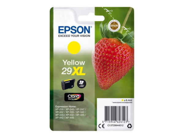 Epson 29XL 6.4 ml XL size yellow