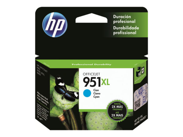 HP 951XL 17 ml High Yield cyan original