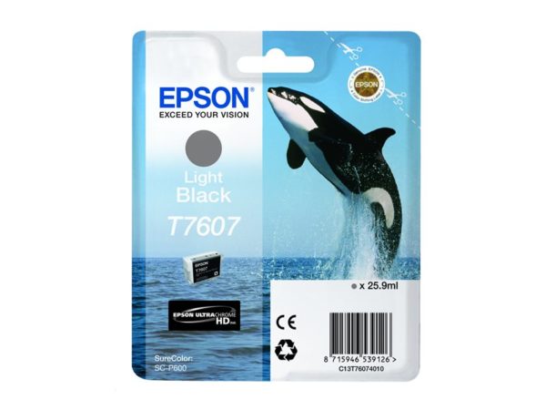 Epson T7607 26 ml light black