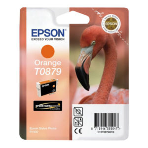 Epson T0879 - Print cartridge - 1 x orange