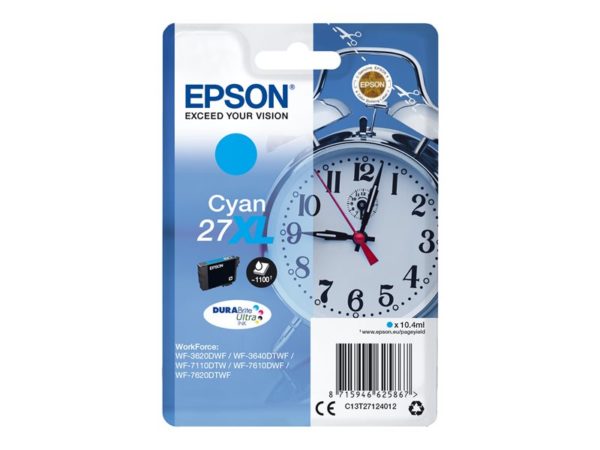 Epson 27XL 17.7 ml XL size cyan