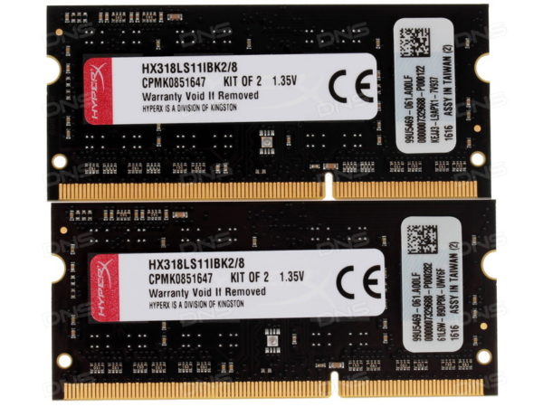Kingston HyperX DDR3L – 8 GB KIT : 2 x 8 GB for MAC - Image 2