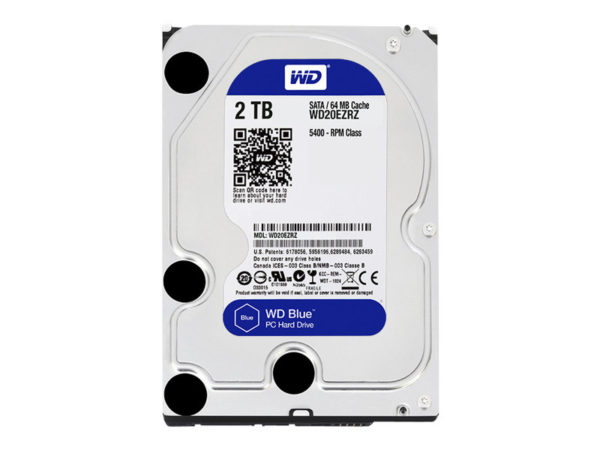 WD Blue WD20EZRZ Hard drive 2 TB internal 3.5