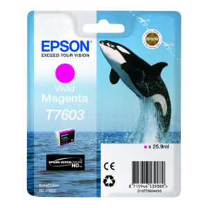 Epson T7603 26 ml vivid magenta