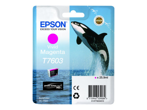 Epson T7603 26 ml vivid magenta