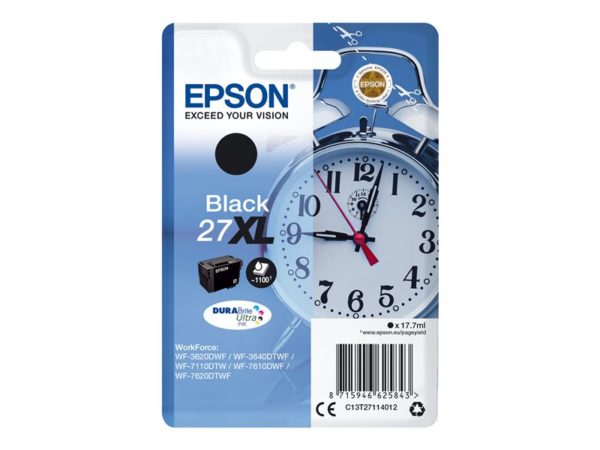 Epson 27XL 17.7 ml XL size black