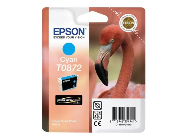 Epson T0872 - Print cartridge - 1 x cyan