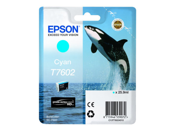 Epson T7602 26 ml cyan