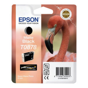 Epson T0878 - Print cartridge - 1 x matte black