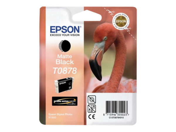 Epson T0878 - Print cartridge - 1 x matte black