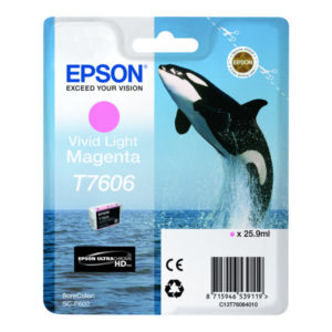 Epson T7606 26 ml vivid light magenta