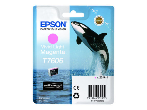 Epson T7606 26 ml vivid light magenta