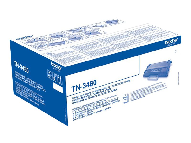 Brother TN-3480 Black Toner - One Stop Computer