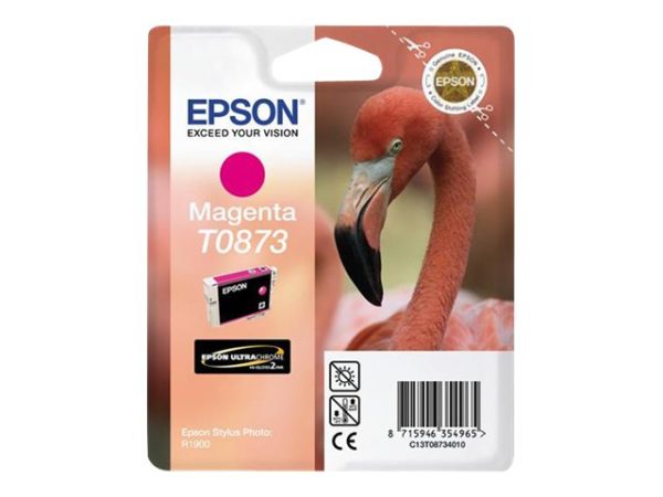 Epson T0873 - Print cartridge - 1 x magenta