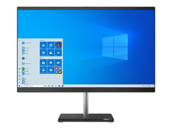 Lenovo V50a-24IMB AIO 11FJ All-in-one Core i5 10400T / 2 GHz RAM 16 GB SSD 512 GB